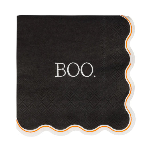 Vintage Boo Cocktail Napkin