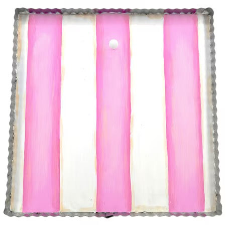 Pink and White Display Board