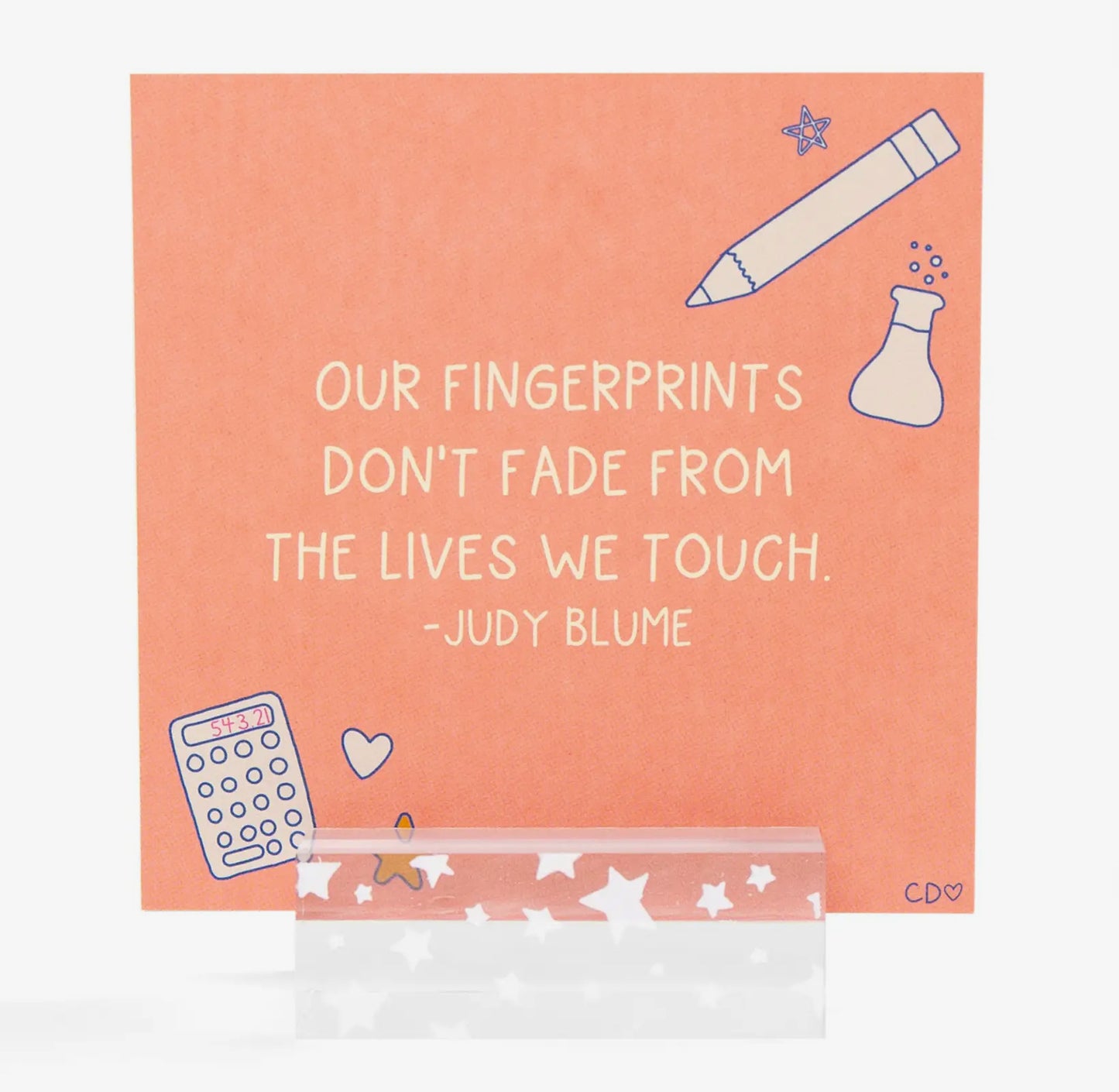 Phrases For Teachers Encouraging Desk Card Set