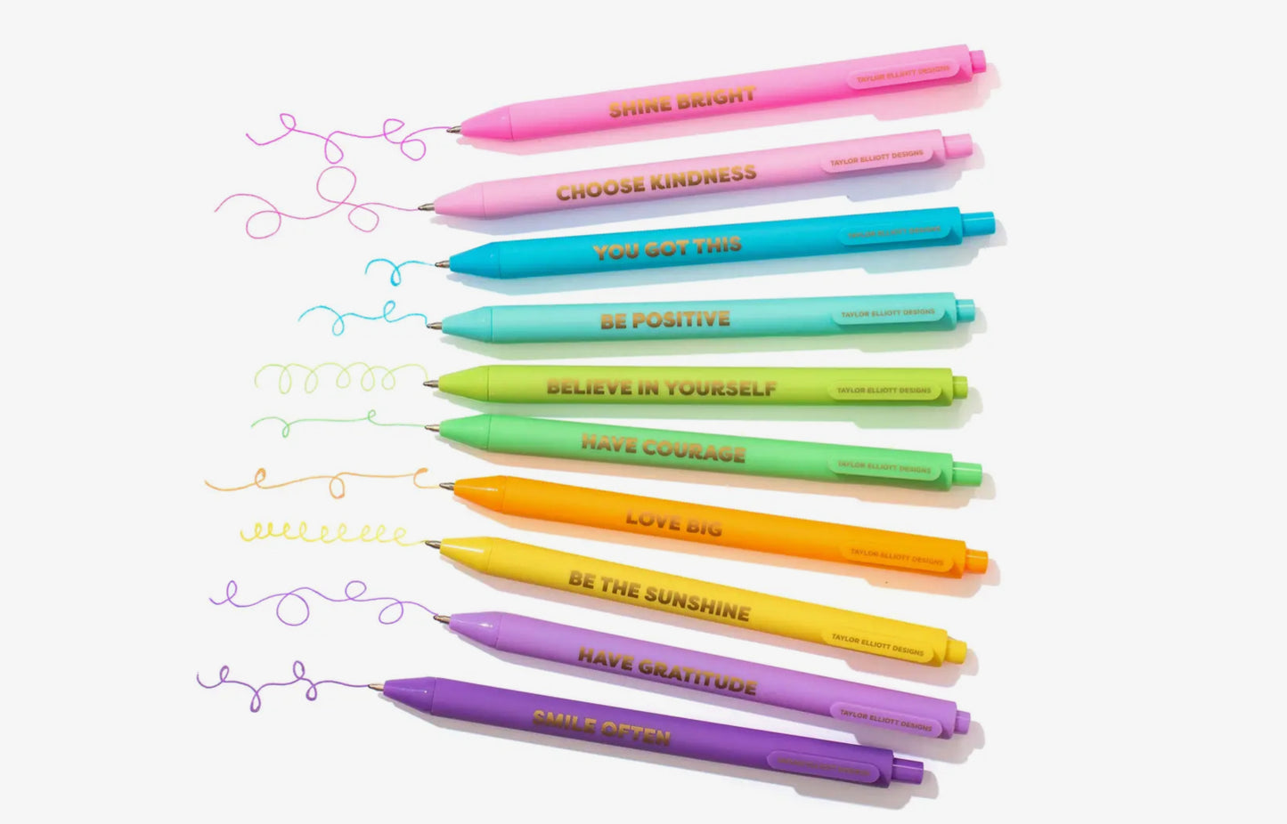 Gel Pen Set- Motivational