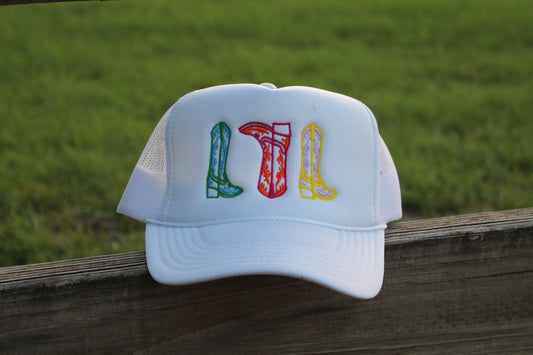 Boots Trucker Hat