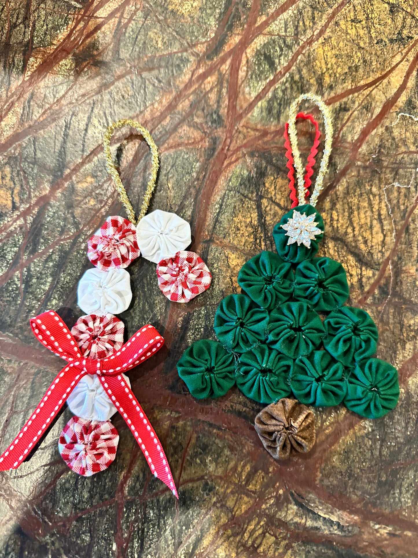 Handmade YoYo Ornament