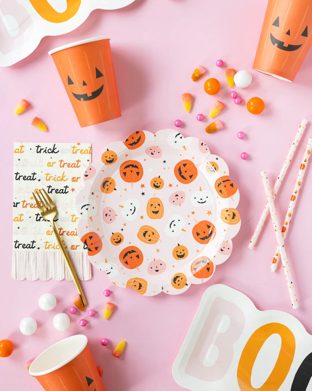 Trick or Treat Paper Napkin