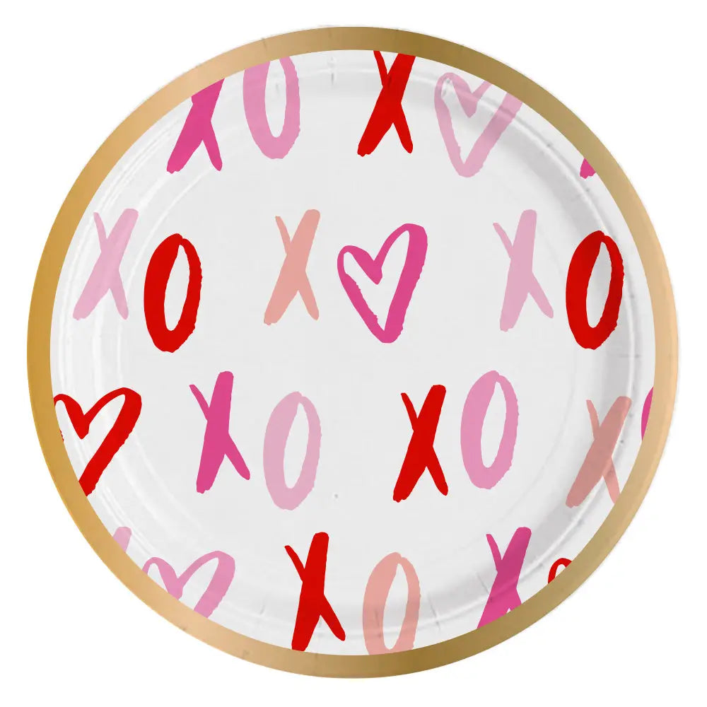 XO Paper Plate