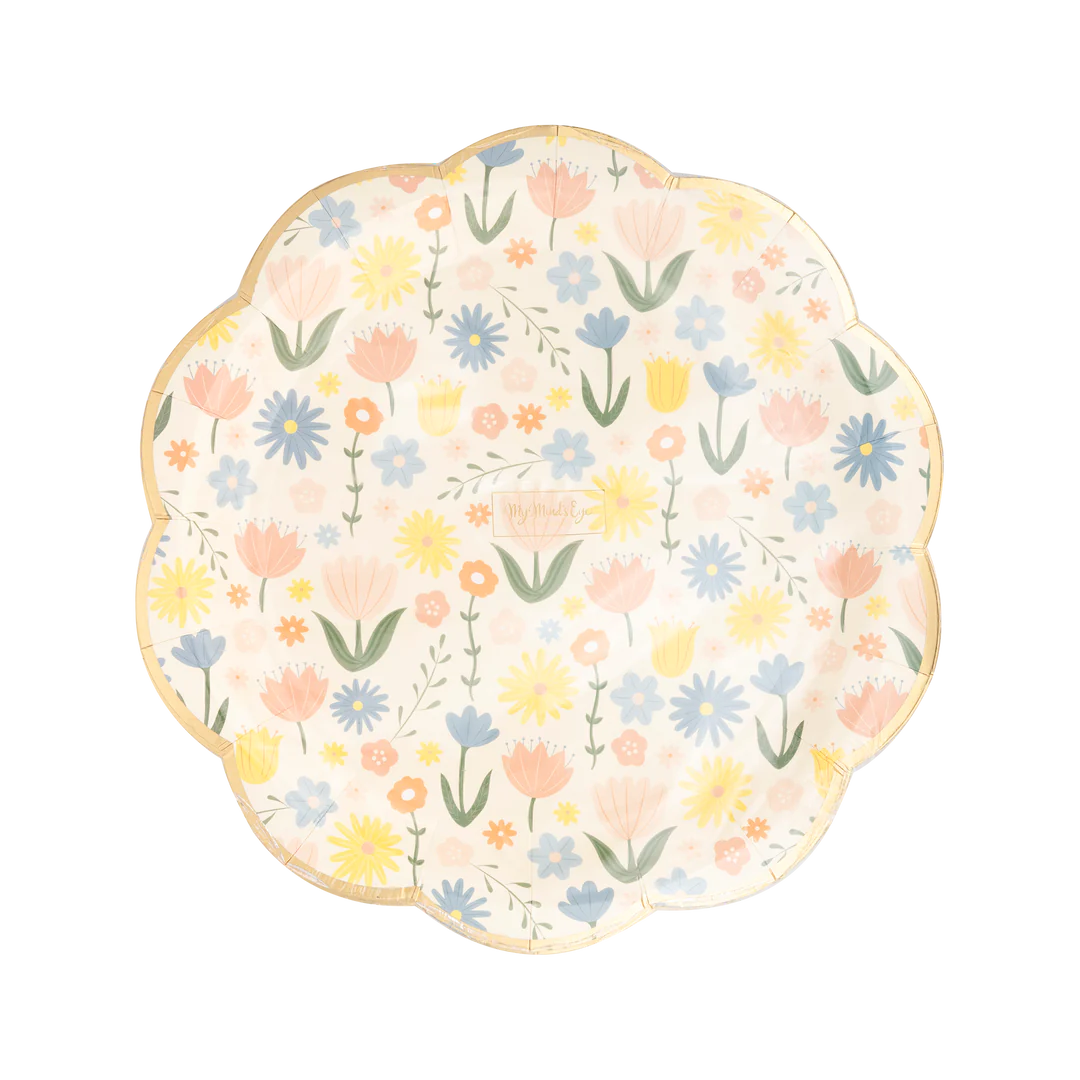 Floral Plate