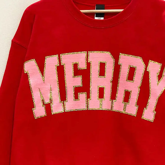 Merry Glitter Sweatshirt