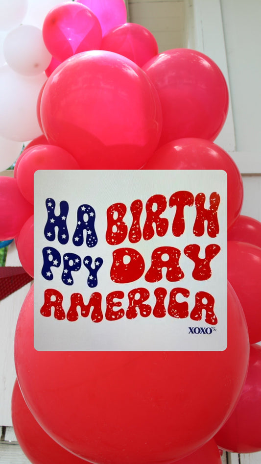 Happy Birthday America T-Shirt Youth
