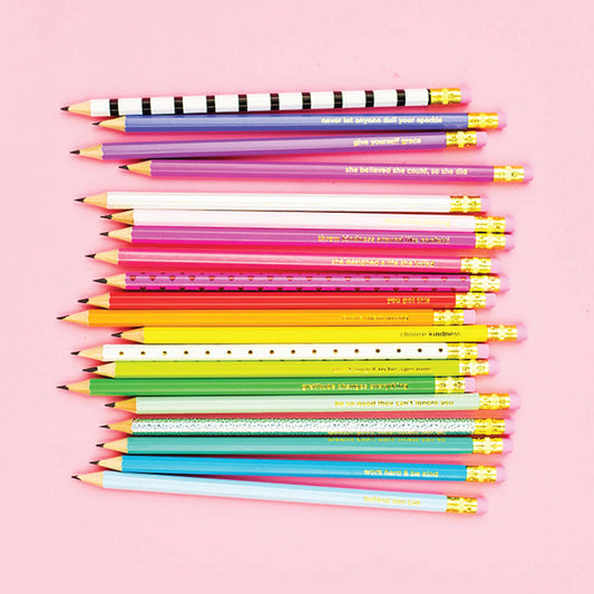 Motivational Pencil Set