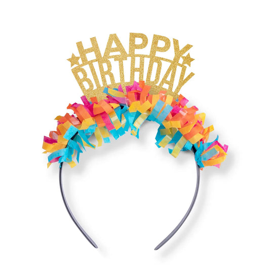 Happy Birthday Crown Headband