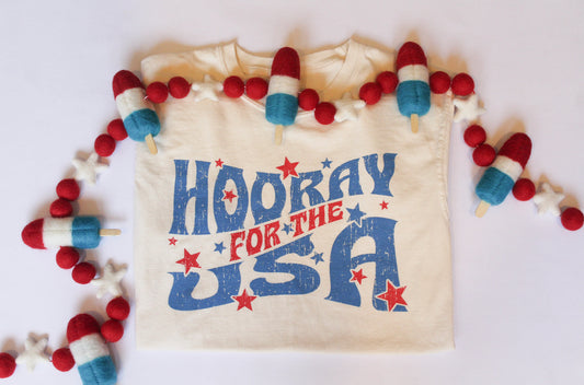 Hooray For The USA YOUTH Tee