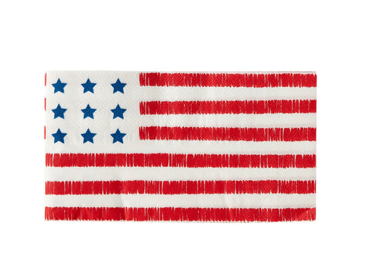 American Flag Napkin