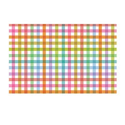 Gingham Paper Placemats