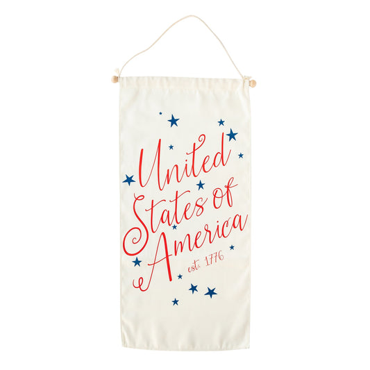 Canvas Hanging Door Flag