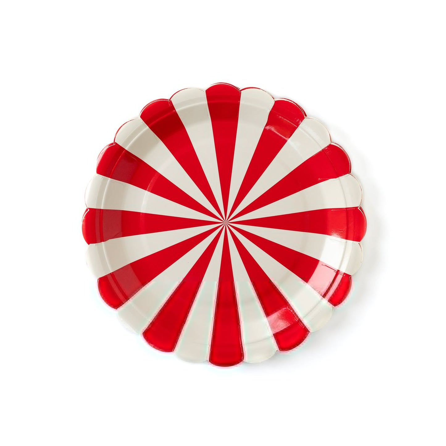 Circus Stripe 9 Inch Plate