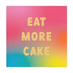 Eat More Cake Napkins