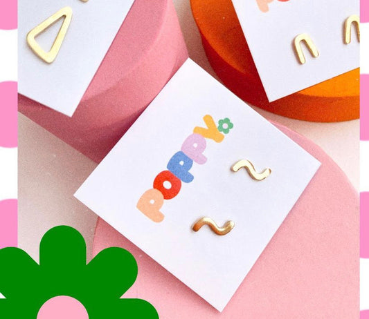 Squiggle Studs