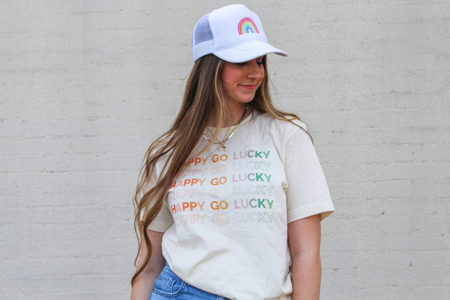 Happy Go Lucky Tee