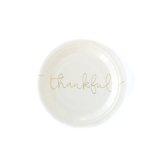 Thankful/Grateful Plate