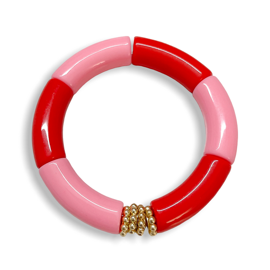Red and Pink Bracelet