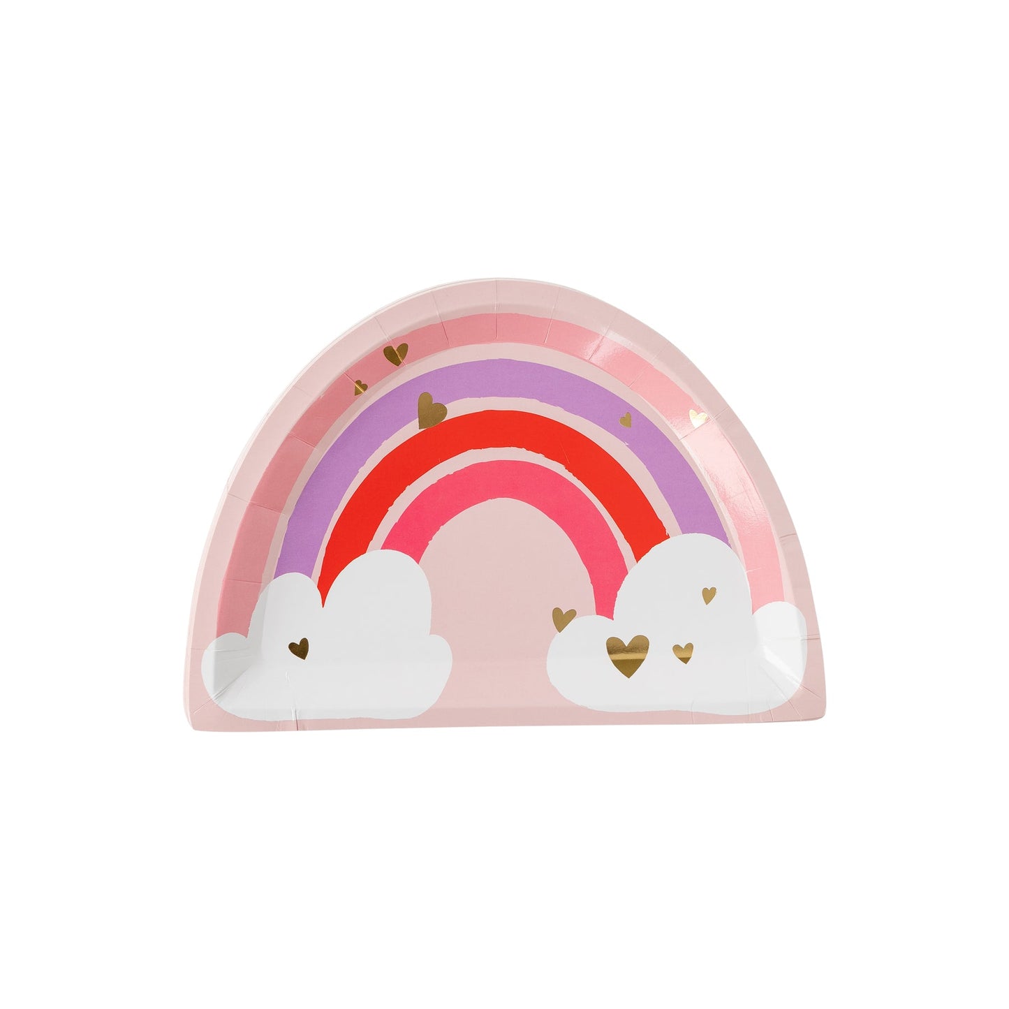 Rainbow Shaped Plate