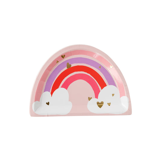 Rainbow Shaped Plate