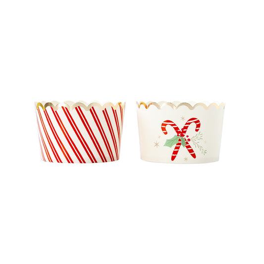 Candy Cane Jumbo Food Cups