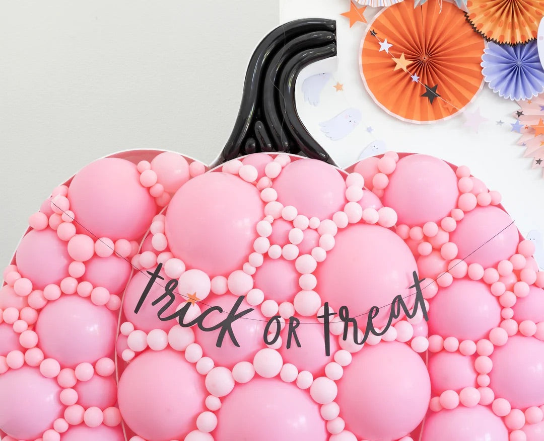 Trick or Treat Word Banner