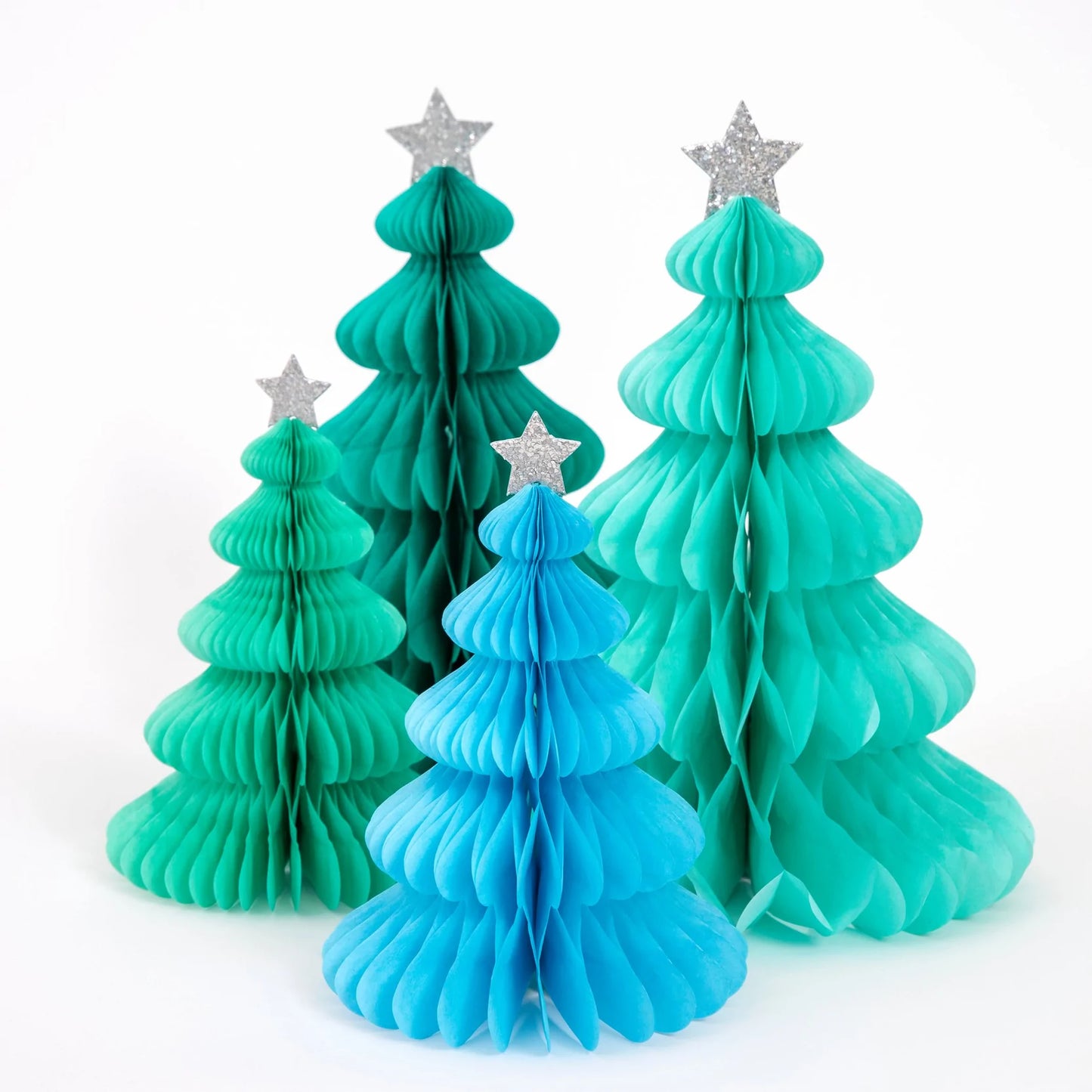 Rainbow Honeycomb Tree Decorations