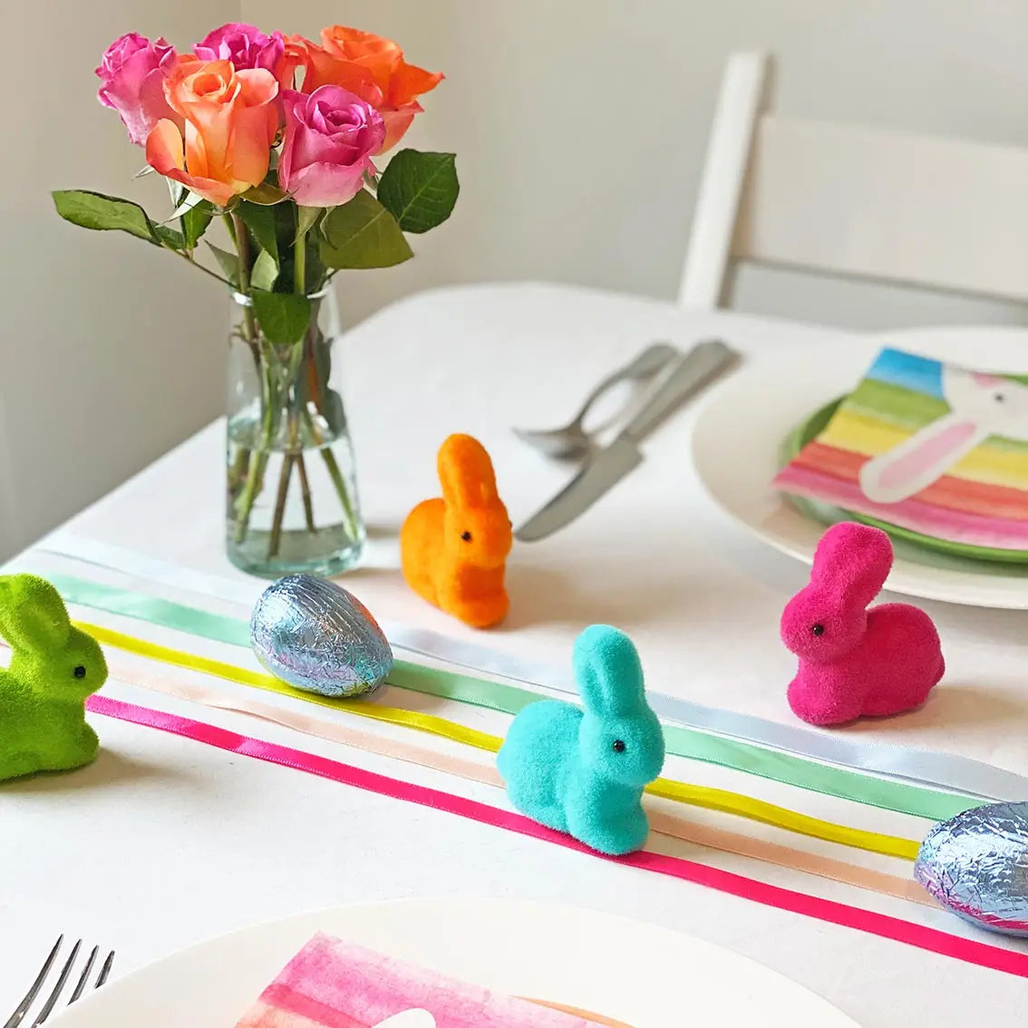 Rainbow Mini Easter Bunnies