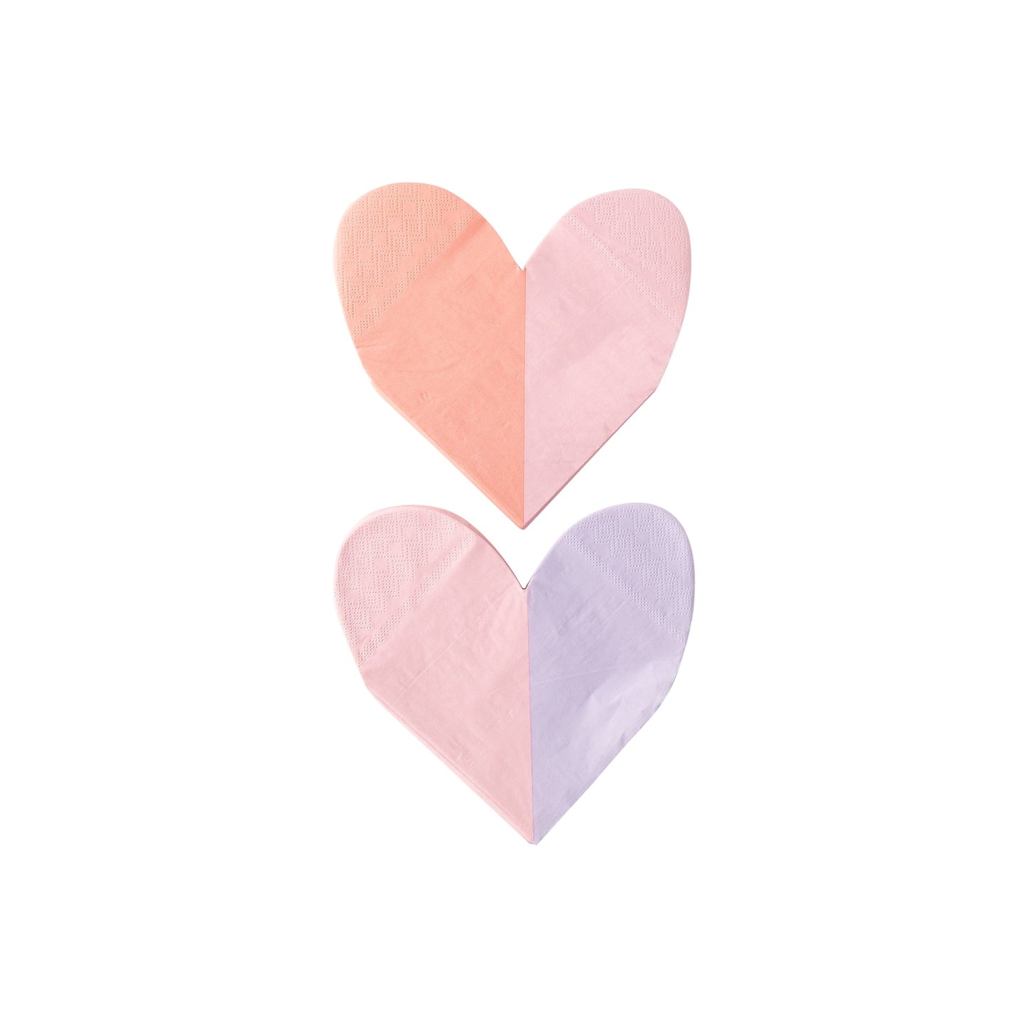 Valentine Pastel Heart Napkins