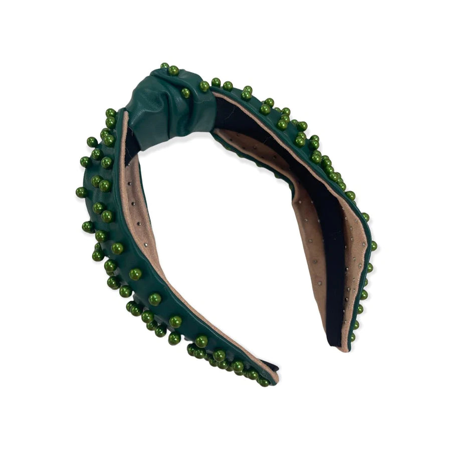 Green Pearl Headband