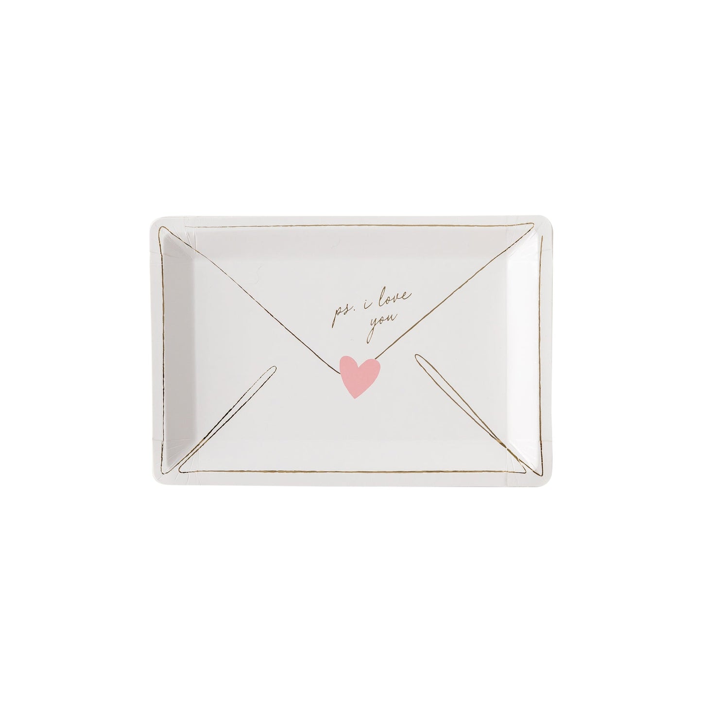 Valentine Love Note Plate