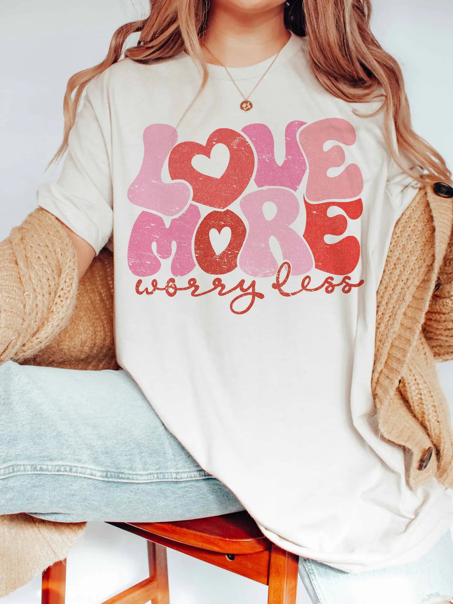 Love More Worry Less Tee