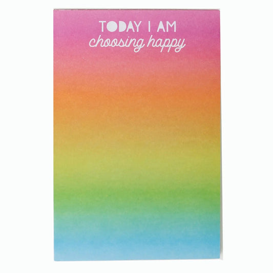 Choose Happy Notepad